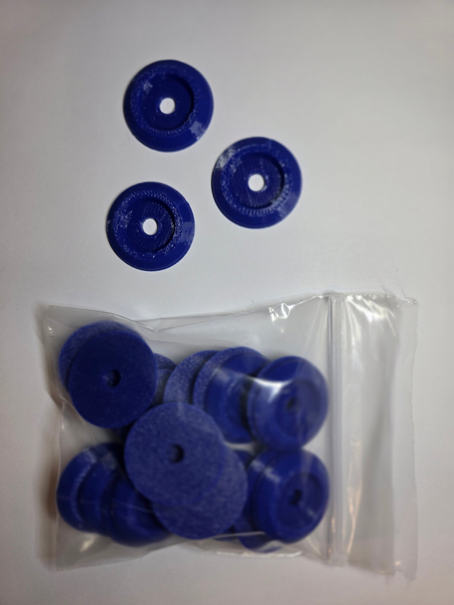 Racecar Body Bolt Washers - Dark Blue