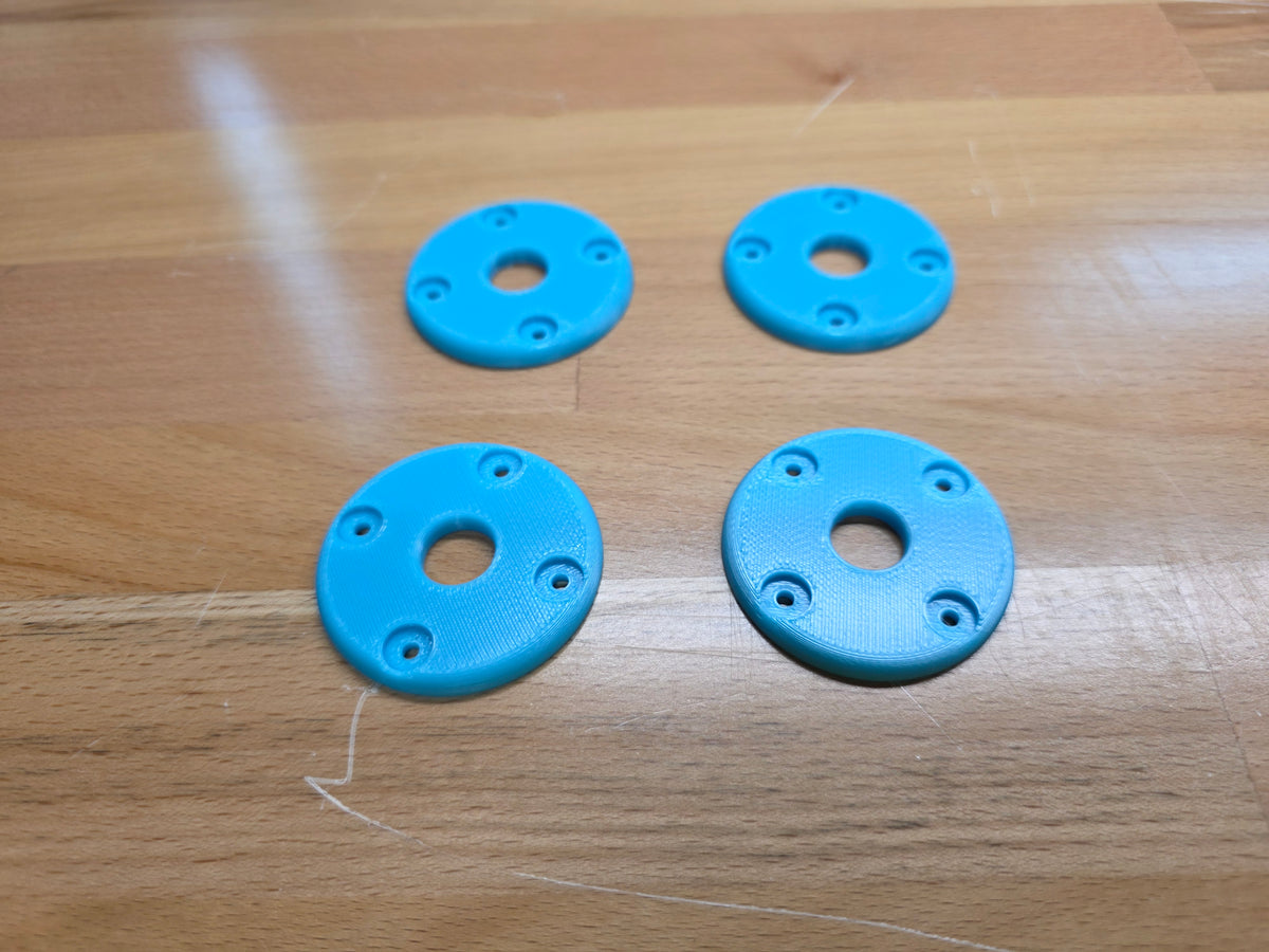 Hood Pin scuff pads - Sky Blue