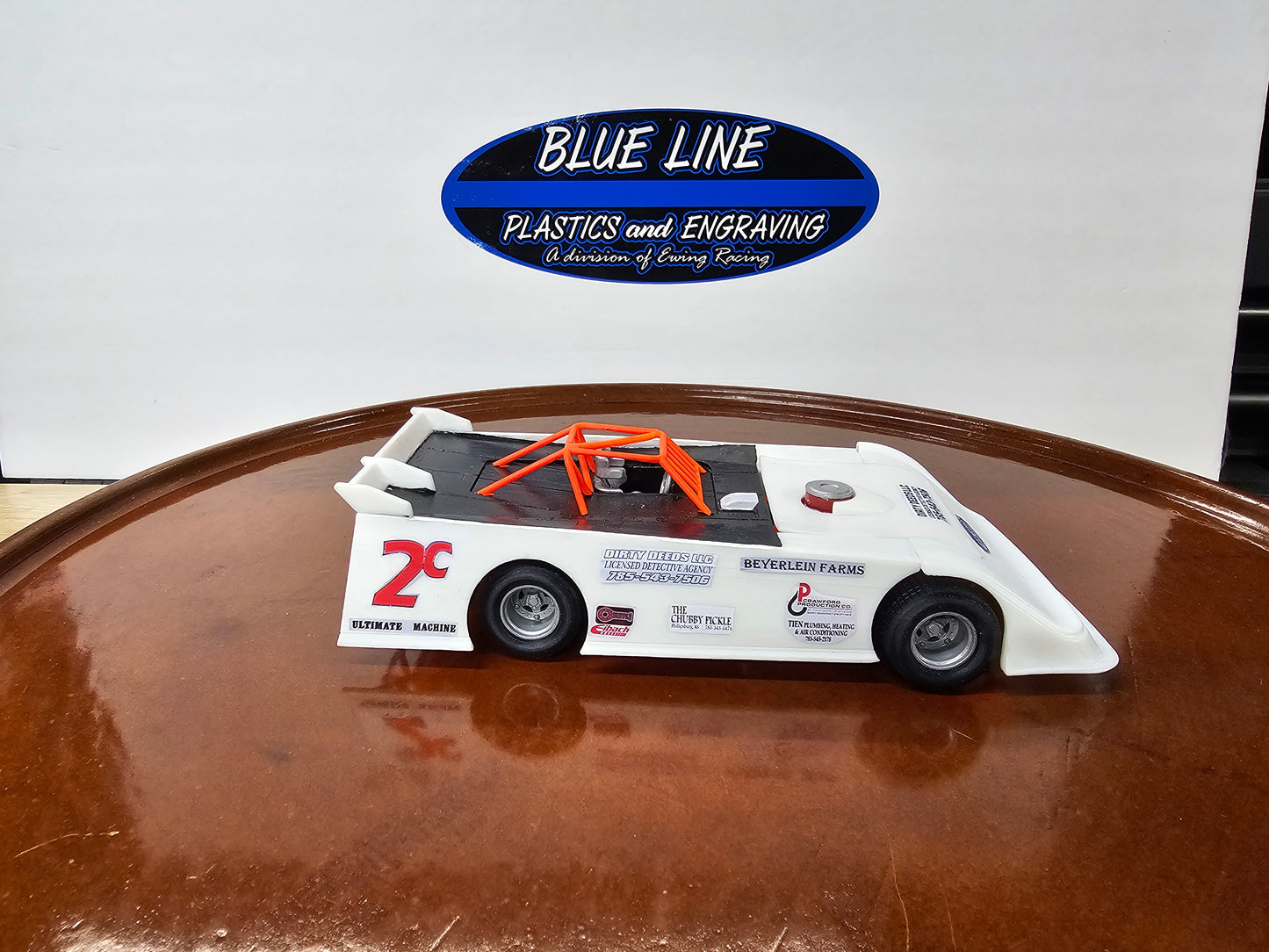 Custom Roof-less dirt Late Model, Model