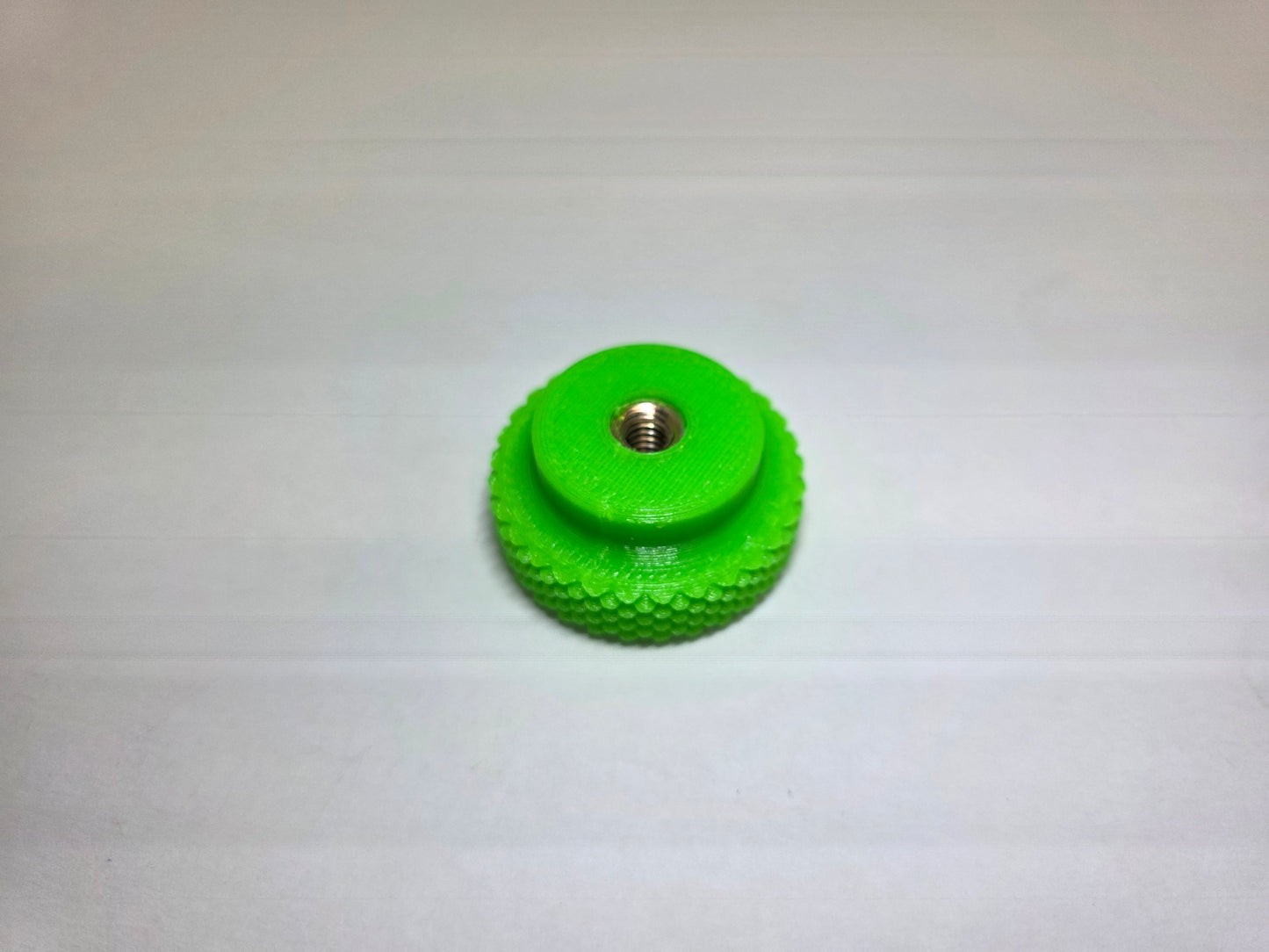 Air Cleaner Nut, for 1/4" Stud - Neon Green