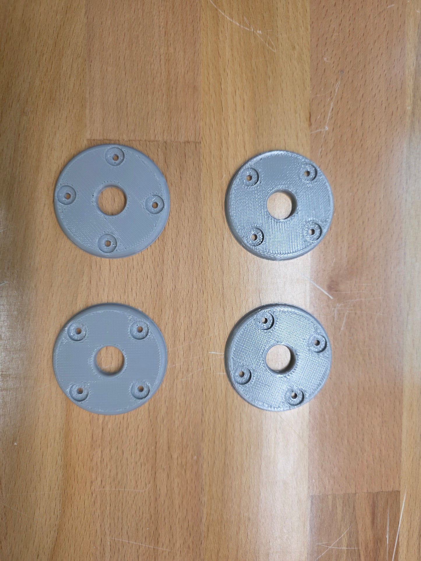 Hood Pin scuff pads - Gray