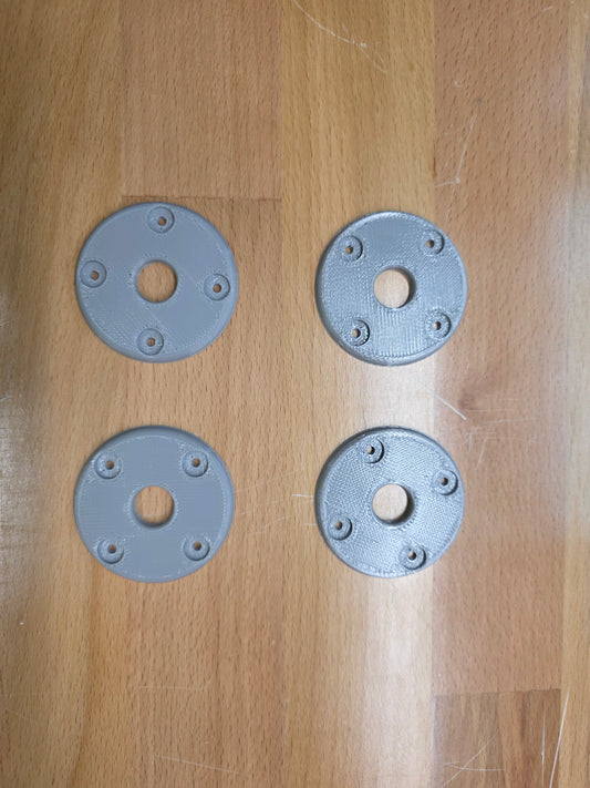 Hood Pin scuff pads - Gray