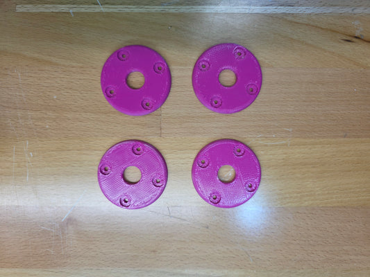 Hood Pin scuff pads - Magenta