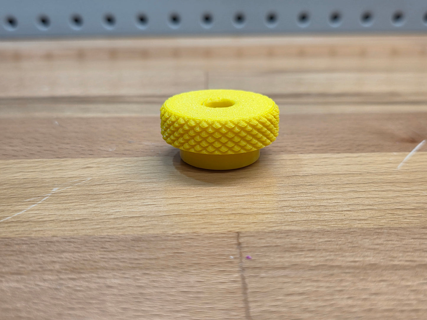 Air Cleaner Nut, for 5/16" Stud - Yellow