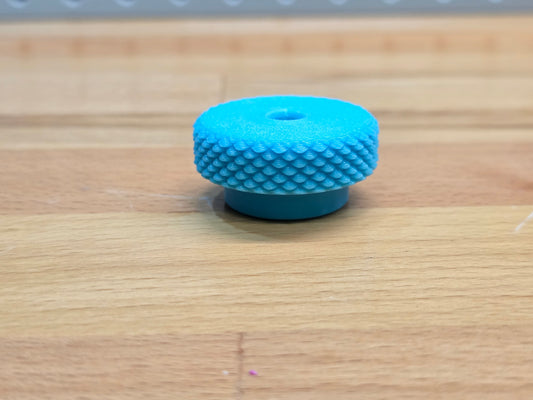 Air Cleaner Nut, for 1/4" Stud - Sky Blue