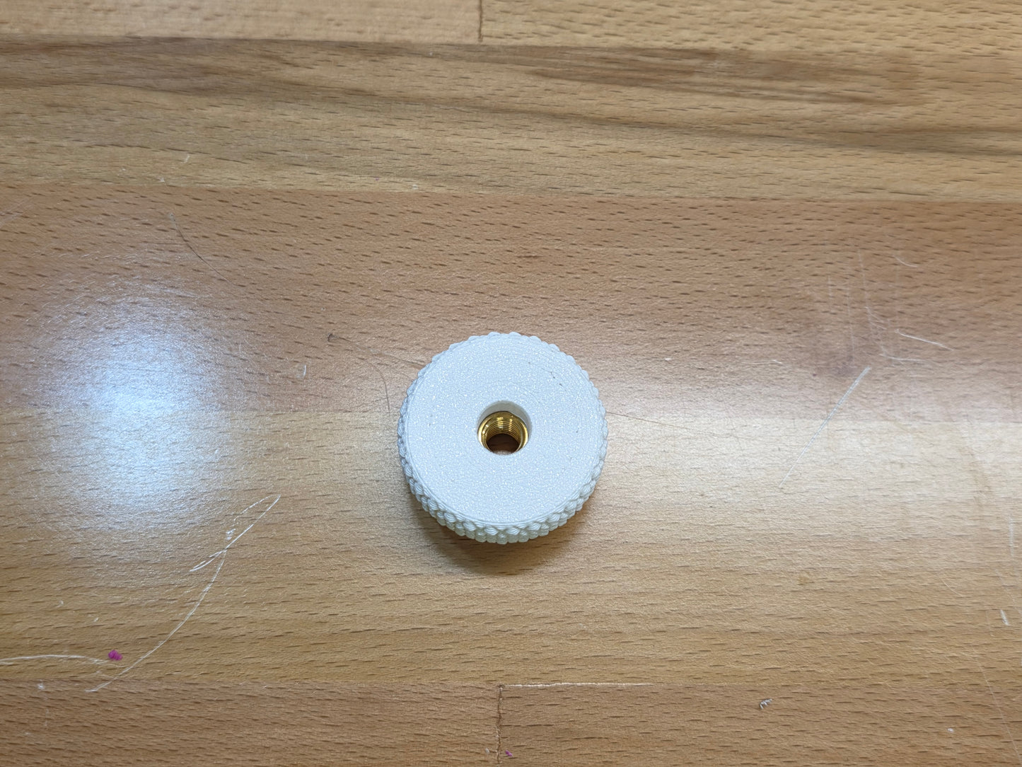 Air Cleaner Nut, for 5/16" Stud - White