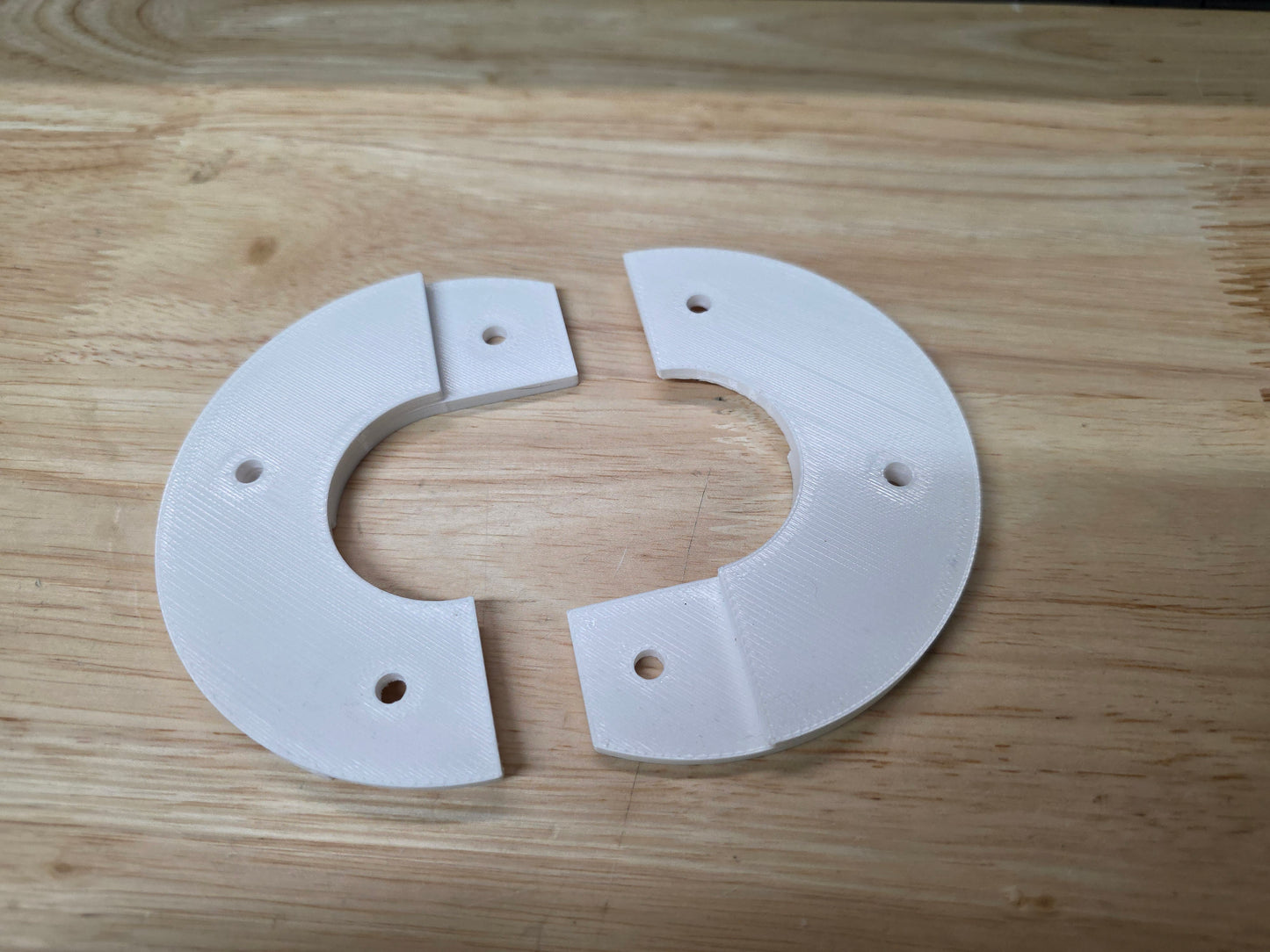 Decking 1.5" Tube Covers - 70° White