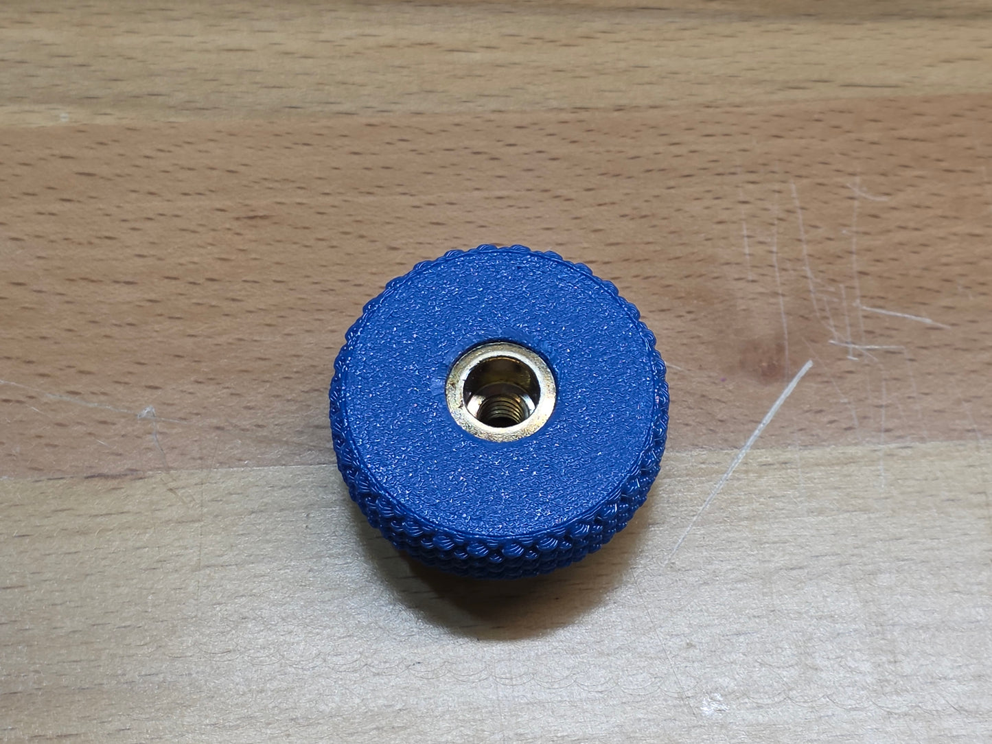 Air Cleaner Nut, for 1/4" Stud - Blue