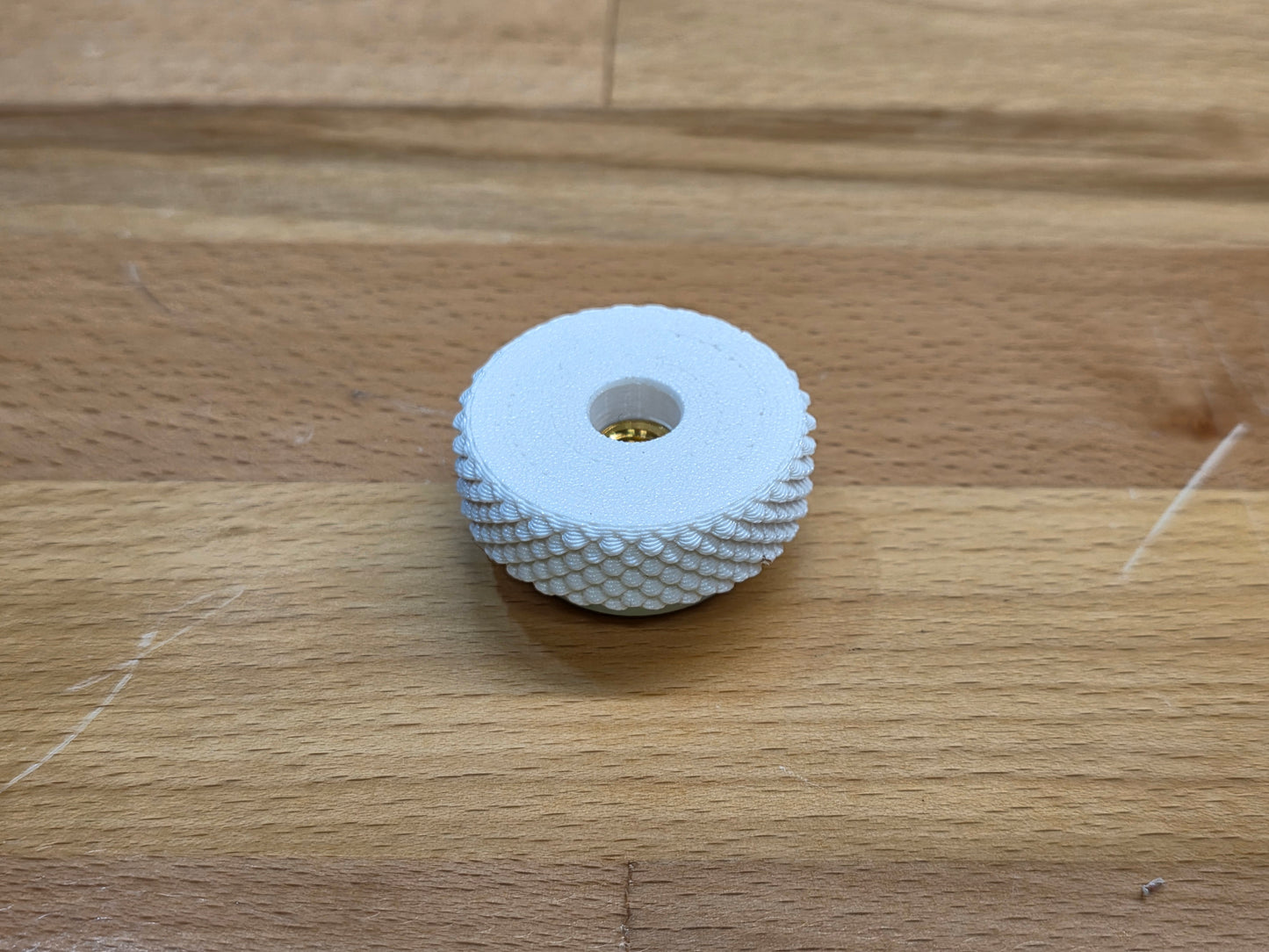 Air Cleaner Nut, for 5/16" Stud - White