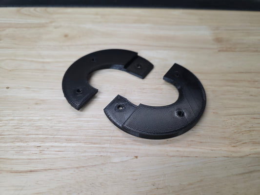 Decking 1.5" Tube Covers - 35°X / 80°Y  - Black