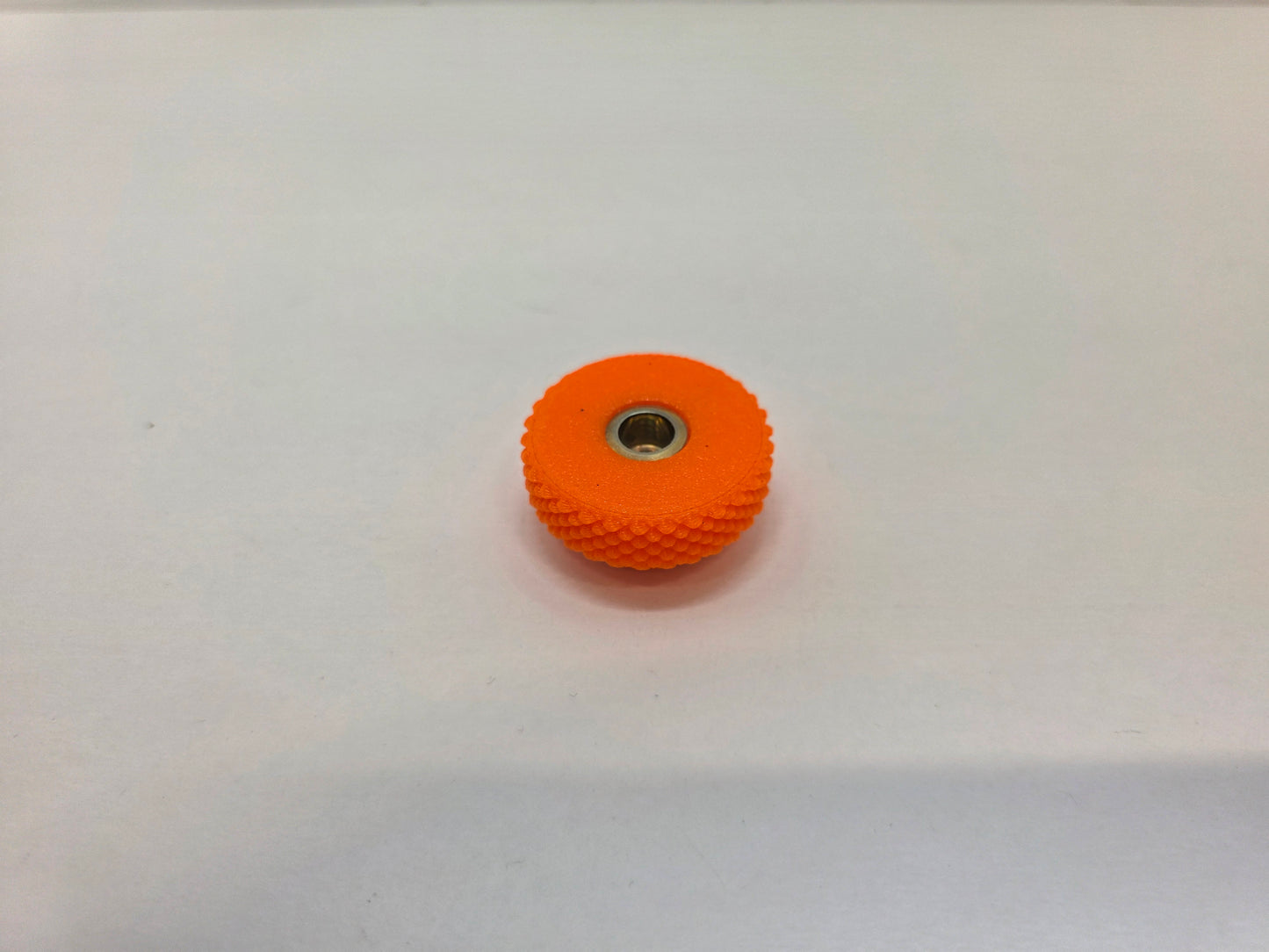 Air Cleaner Nut, for 1/4" Stud - Neon Orange