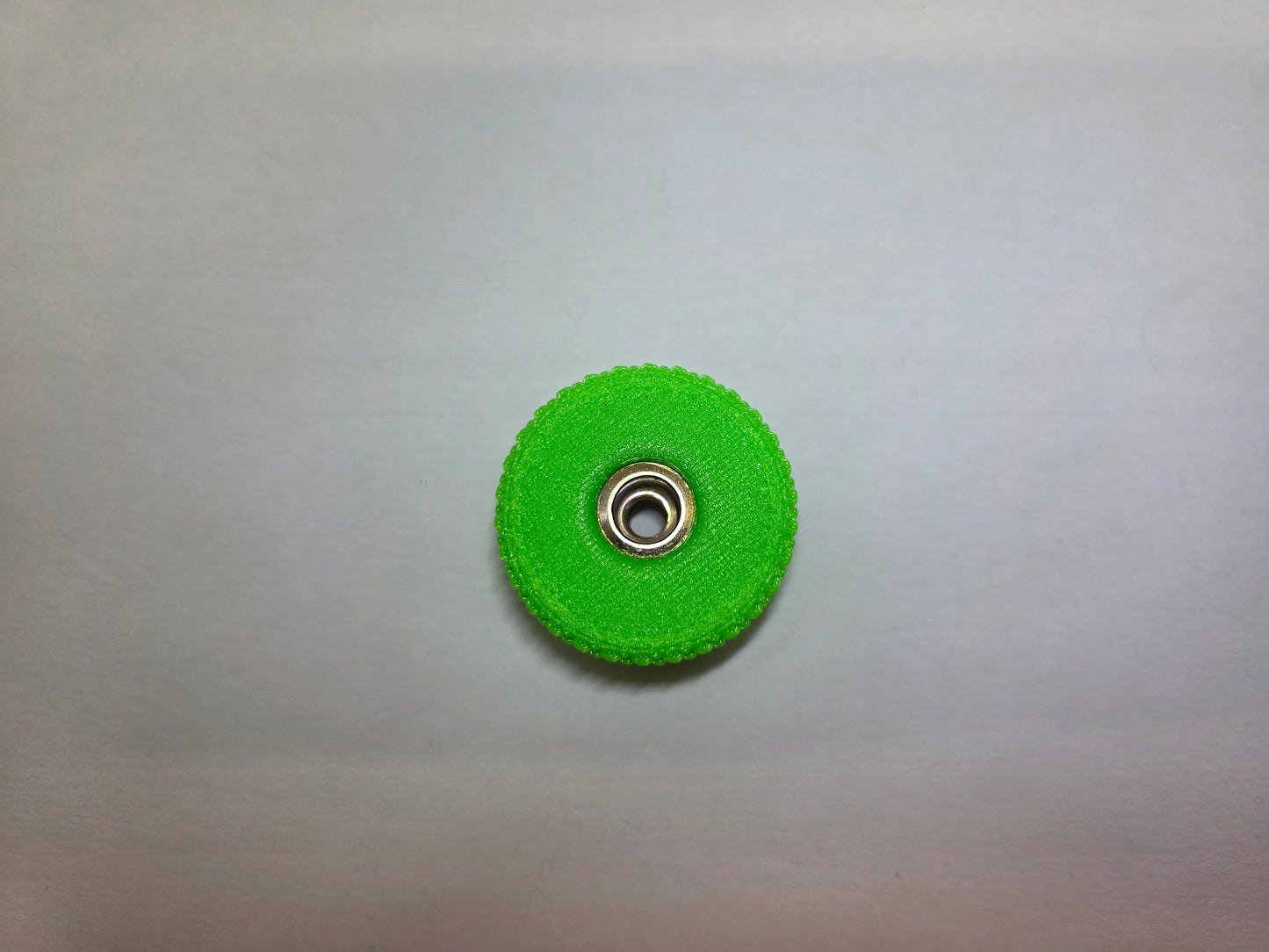 Air Cleaner Nut, for 1/4" Stud - Neon Green