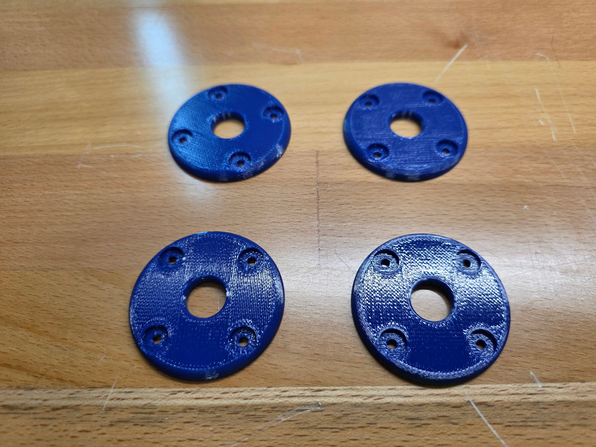 Hood Pin scuff pads - Dark Blue