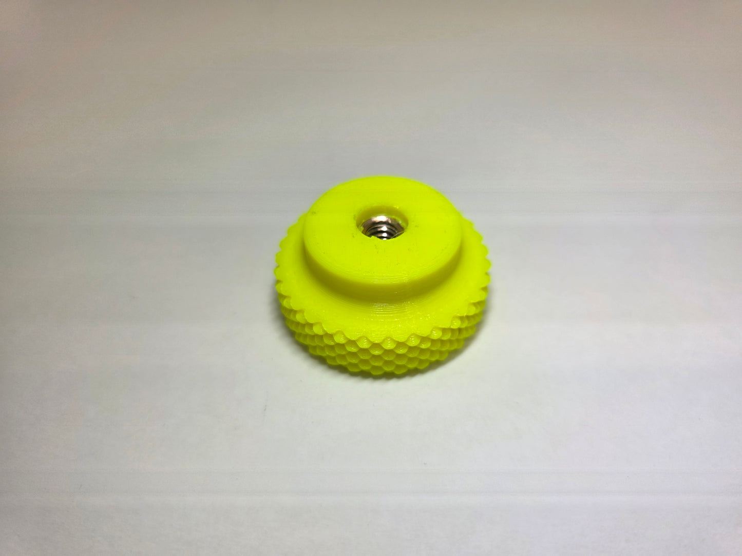 Air Cleaner Nut, for 1/4" Stud - Neon Yellow
