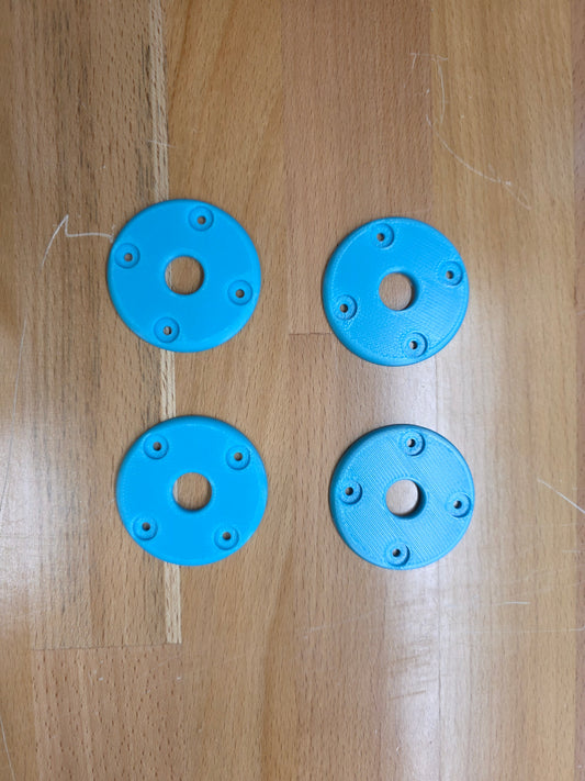 Hood Pin scuff pads - Sky Blue