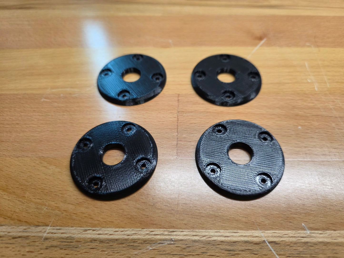 Hood Pin scuff pads - Black