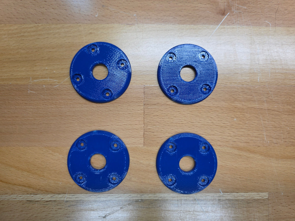 Hood Pin scuff pads - Dark Blue