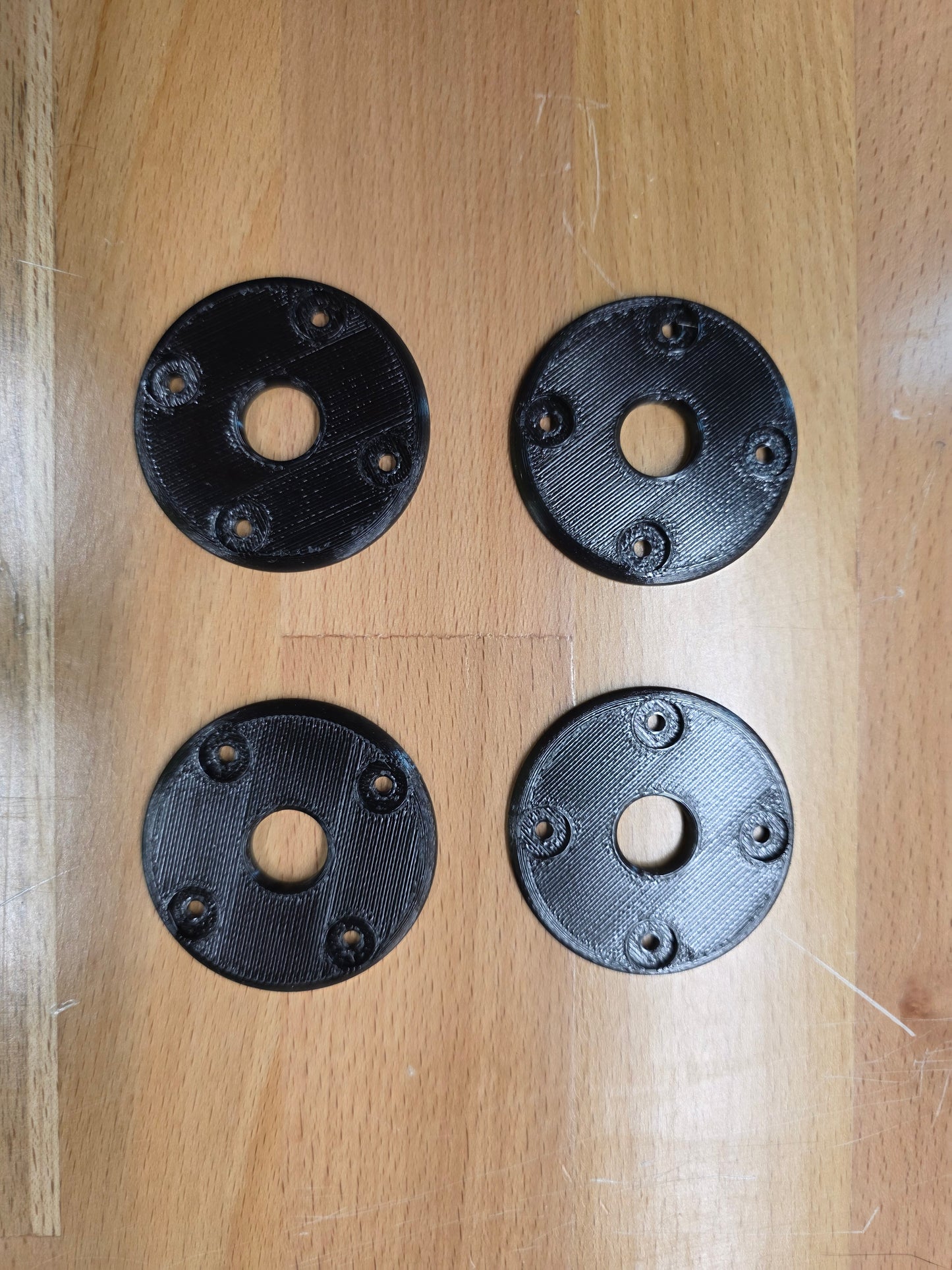 Hood Pin scuff pads - Black
