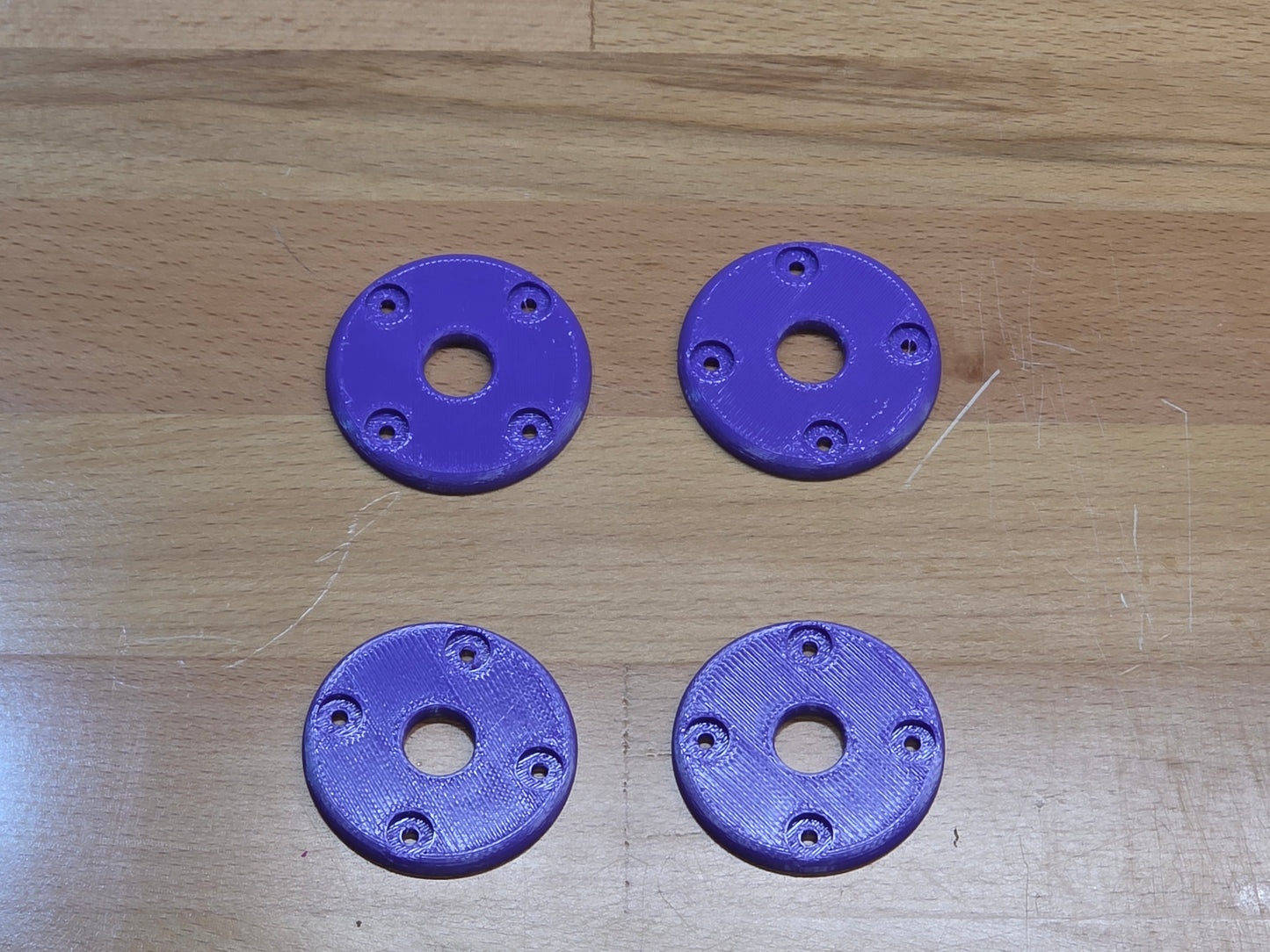 Hood Pin scuff pads - Purple