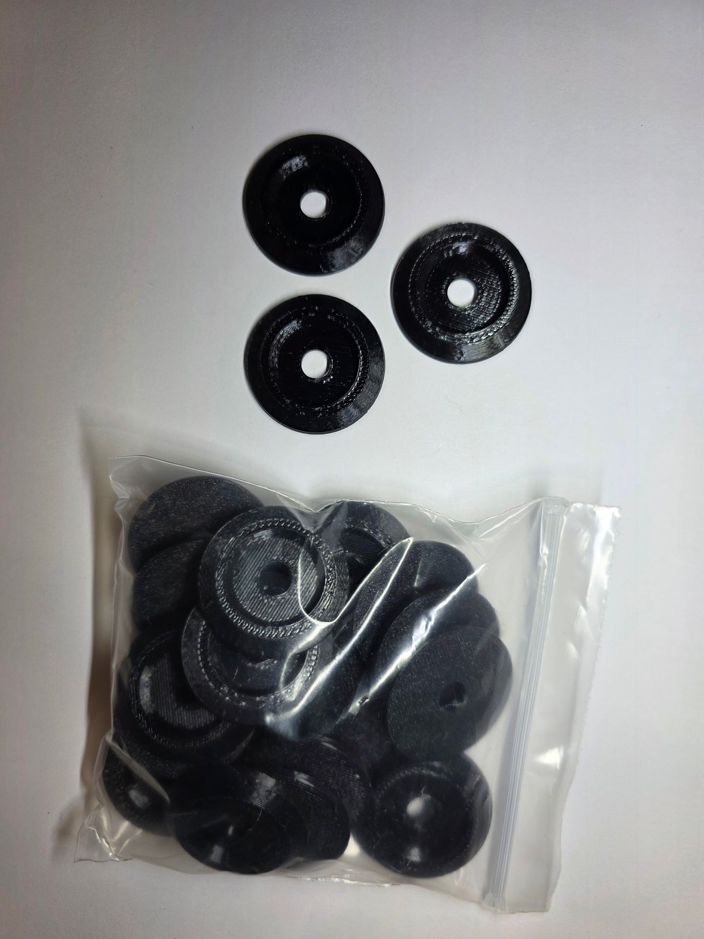 Racecar Body Bolt Washers - Black