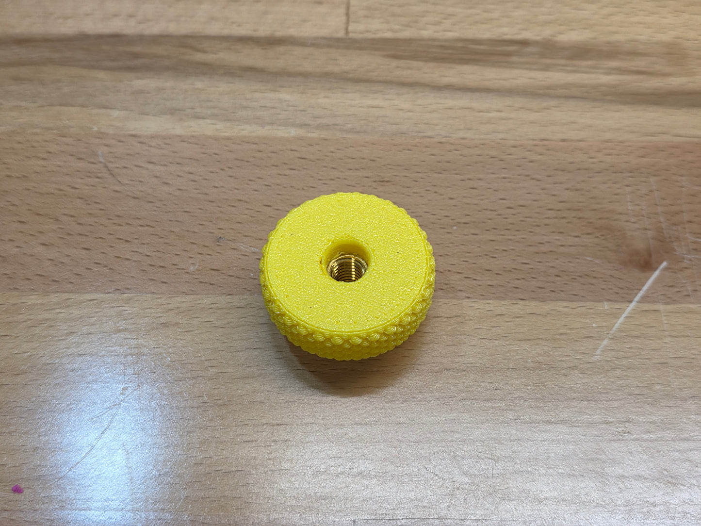 Air Cleaner Nut, for 5/16" Stud - Yellow