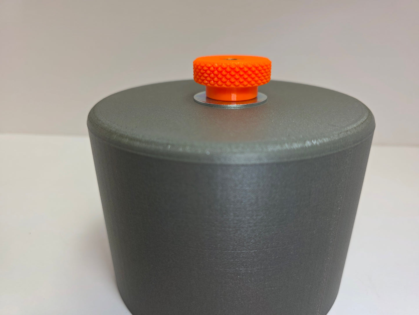 Air Cleaner Nut, for 1/4" Stud - Neon Orange