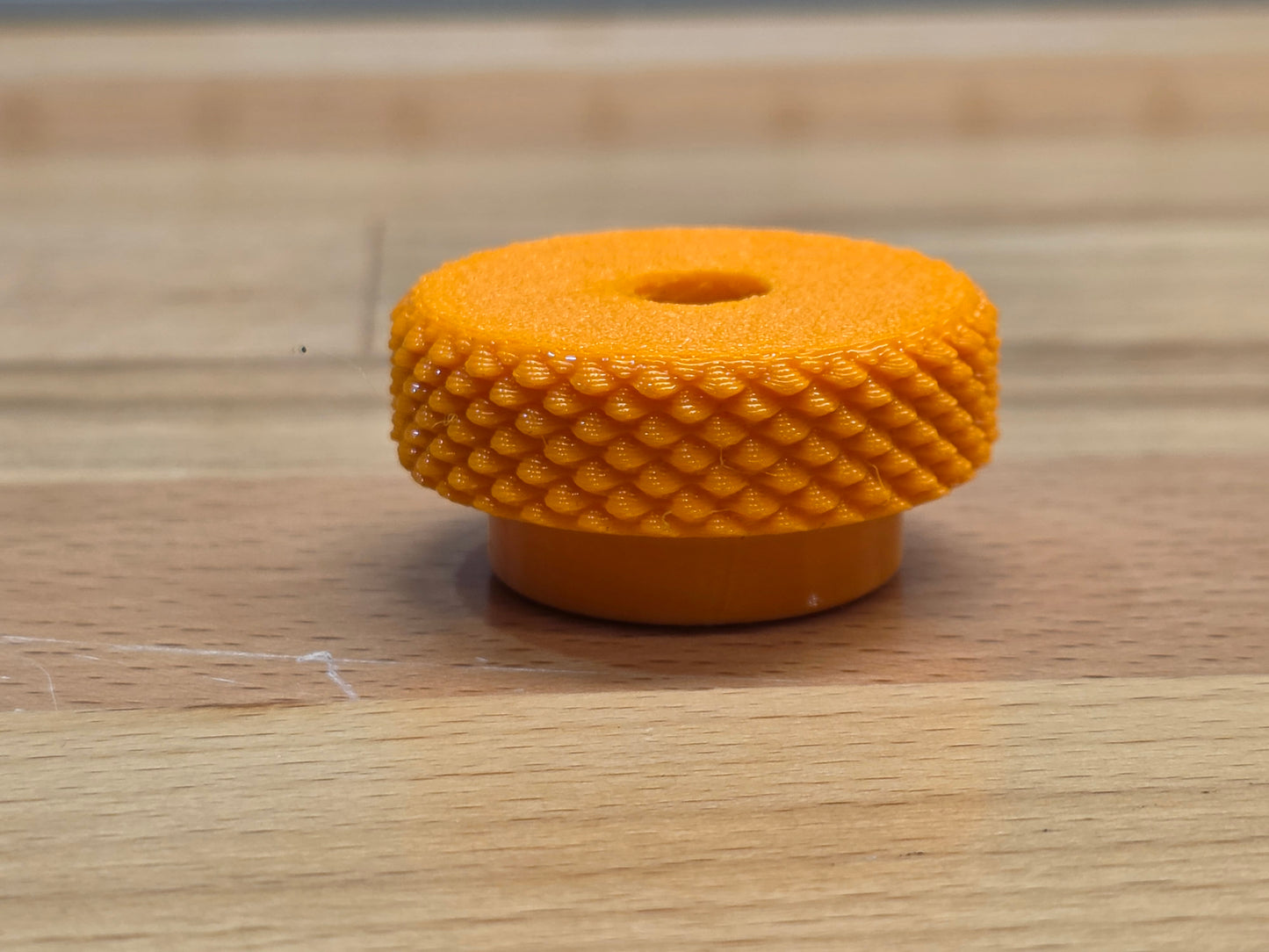 Air Cleaner Nut, for 1/4" Stud - Orange