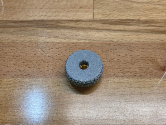 Air Cleaner Nut, for 1/4" Stud - Metallic Silver